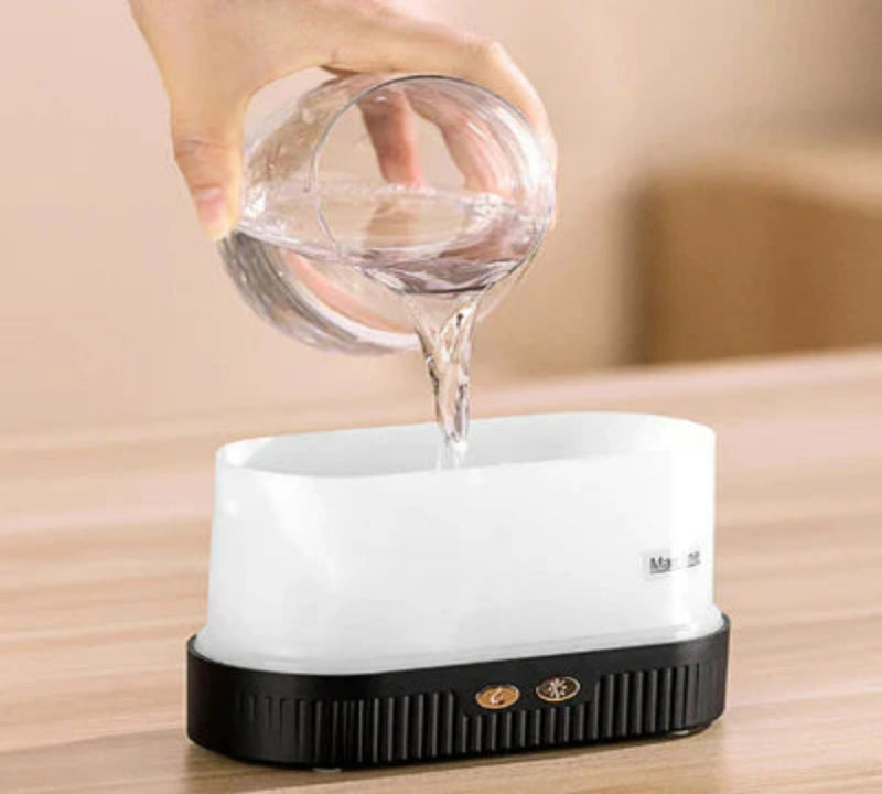 FireMist Humidificador de Aire Difusor de Aroma Aromaterapia - Salud y Brillo