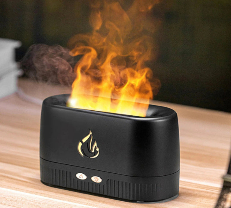 FireMist Humidificador de Aire Difusor de Aroma Aromaterapia - Salud y Brillo