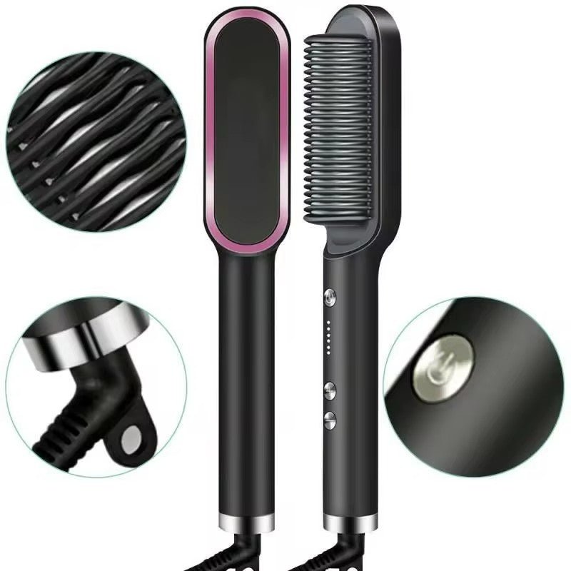 LuxeBrush Cepillo Alisador 5 en 1 - Salud y Brillo