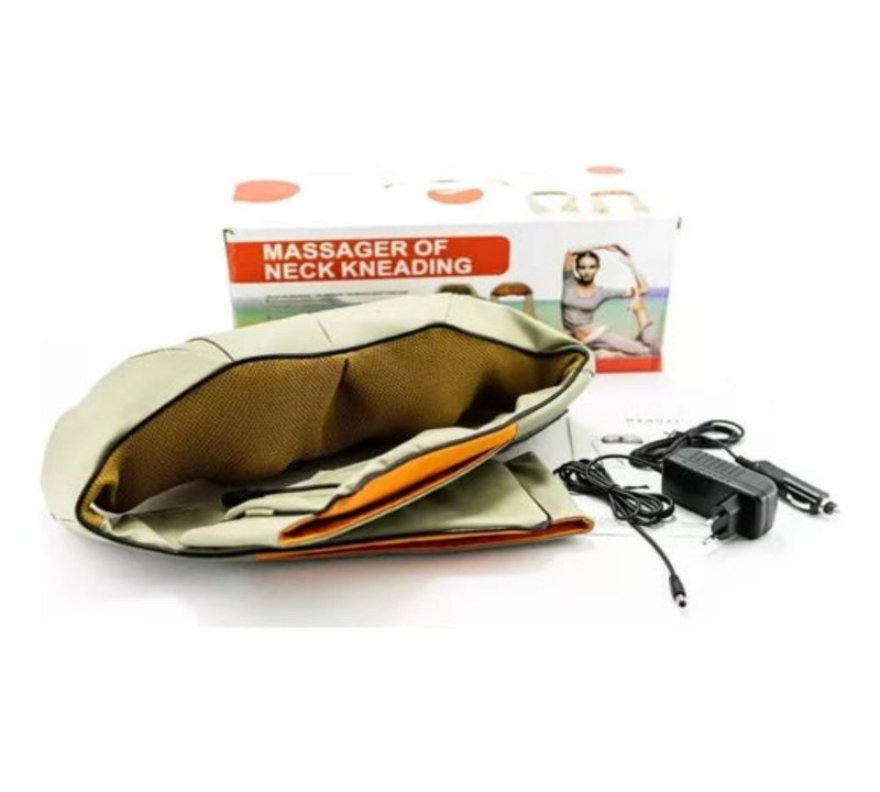 RelaxMaster Masajeador de Cuello, Cervical, Hombros y Zona Lumbar - Salud y Brillo