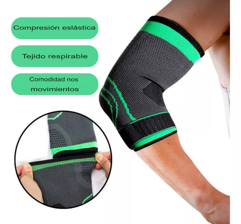 Rodillera de Compresión con Codera Gratis - Salud y Brillo